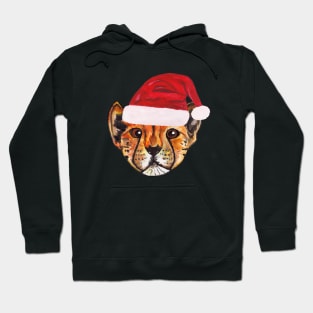 Santa Cheetah Hoodie